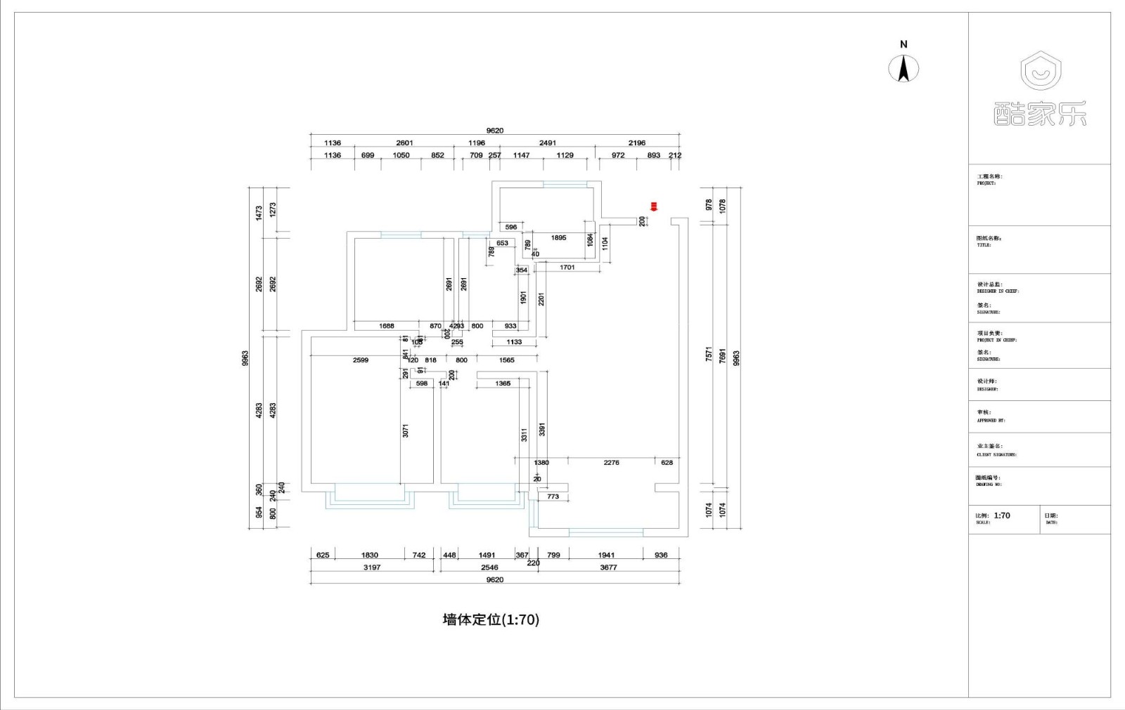 原始结构/平面图