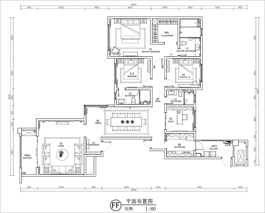 原始结构/平面图