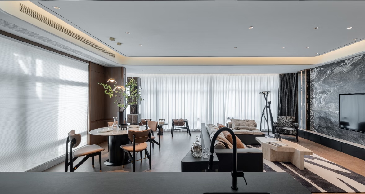 LDK一体式空间的风格交响：五种设计演绎空间美学