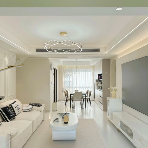 奶油风装修：温柔治愈的居家美学